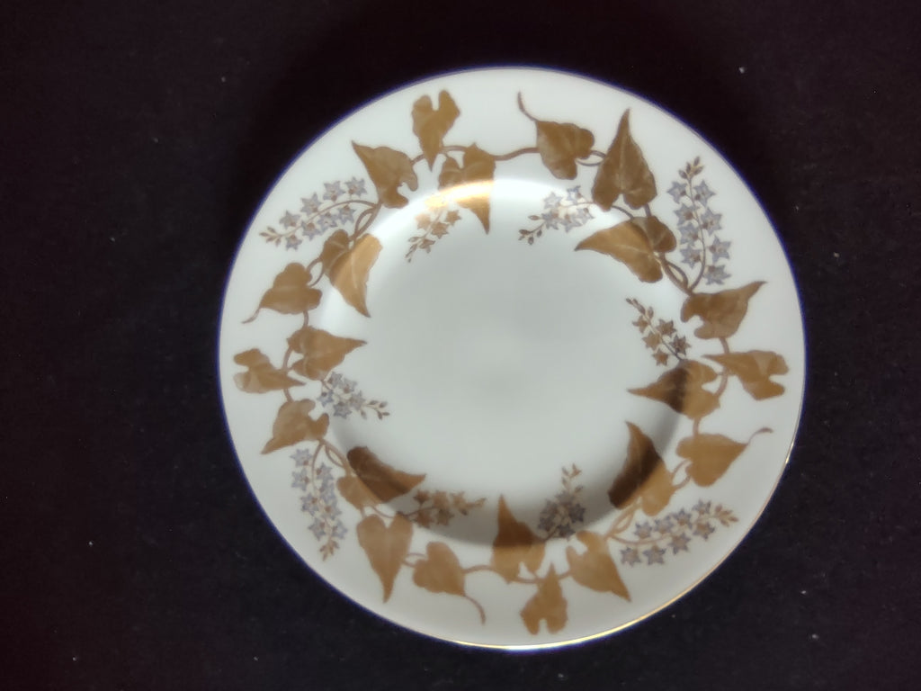 Vintage Wedgwood Buxton Gold Salad Plate Bone China England 8" [6256]