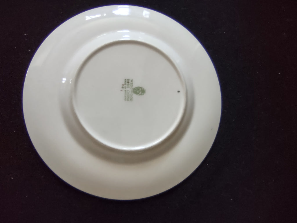 Vintage Wedgwood Buxton Gold Salad Plate Bone China England 8" [6256]