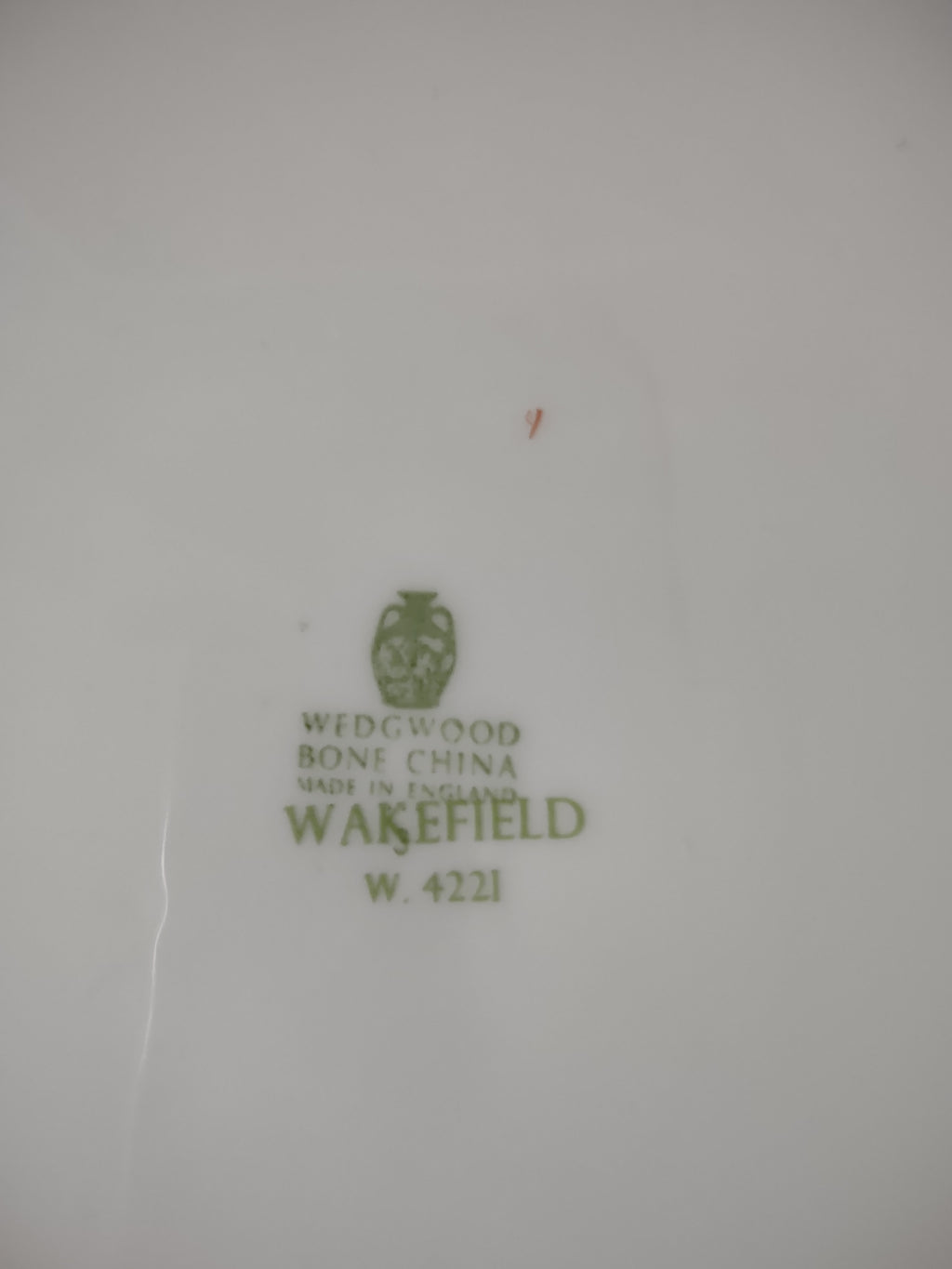 Vintage Wedgwood Wakefield 10" Dinner Plate Bone China England [6264]