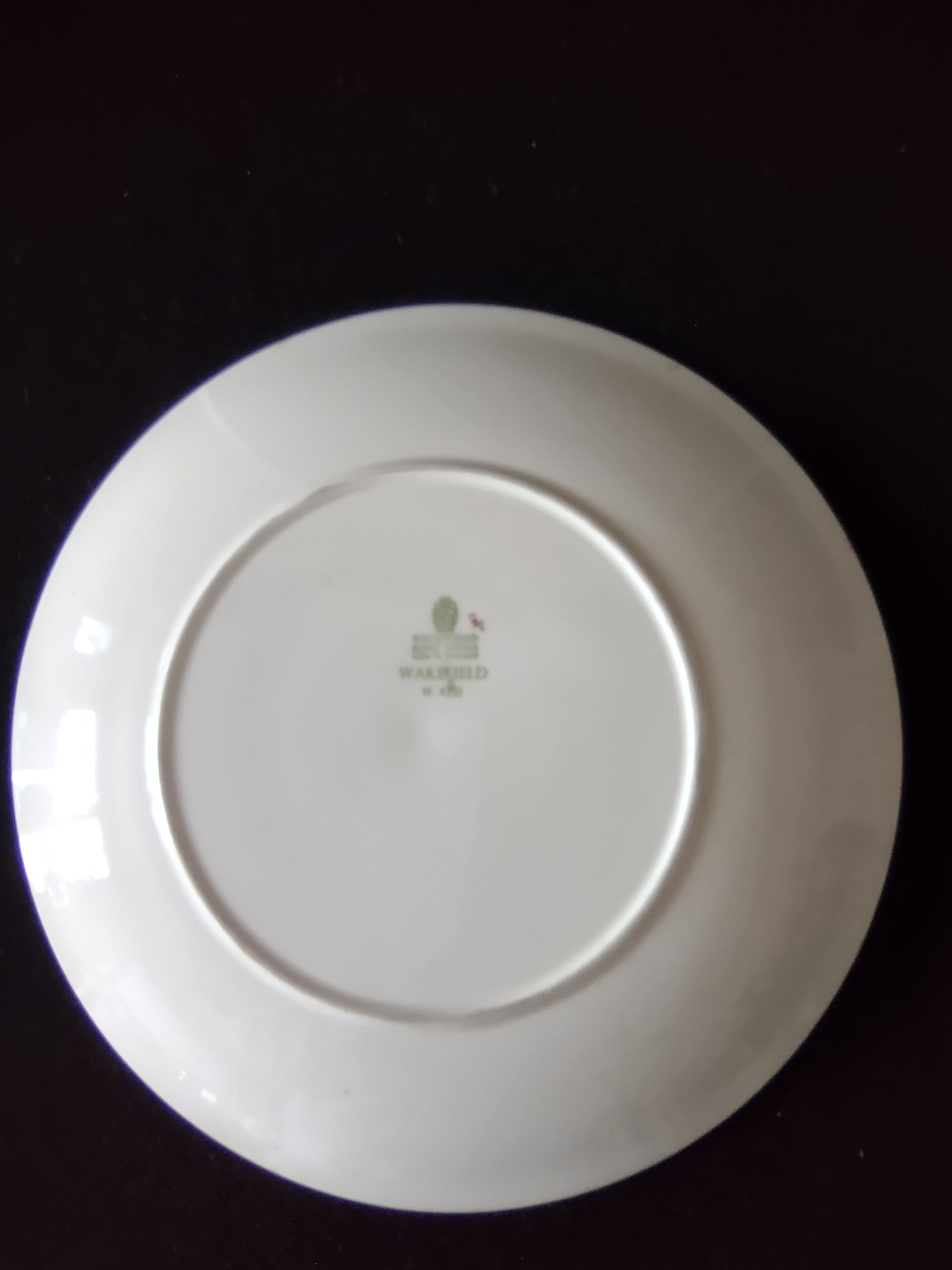Vintage Wedgwood Wakefield Salad Plate Bone China England Pair [6265]