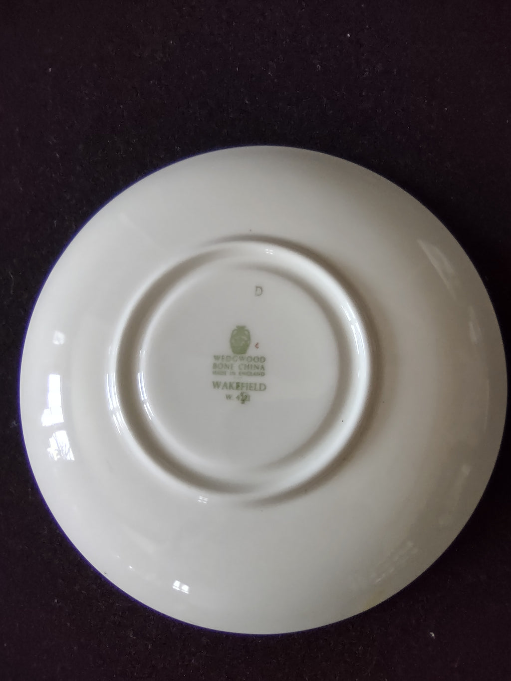 Vintage Wedgwood Wakefield Cup and Saucer Set Bone China England [6266]