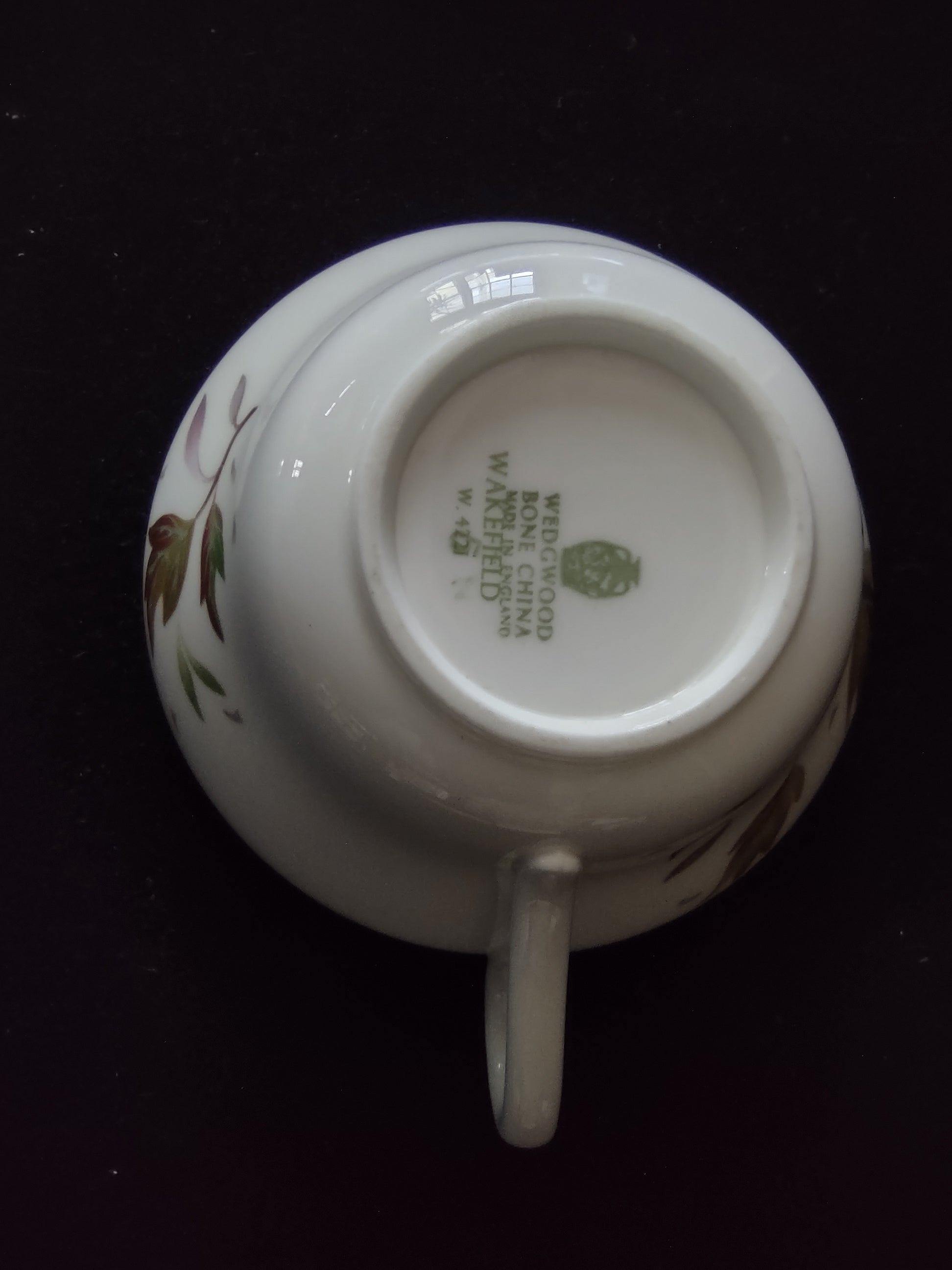 Vintage Wedgwood Wakefield Cup and Saucer Set Bone China England [6266]