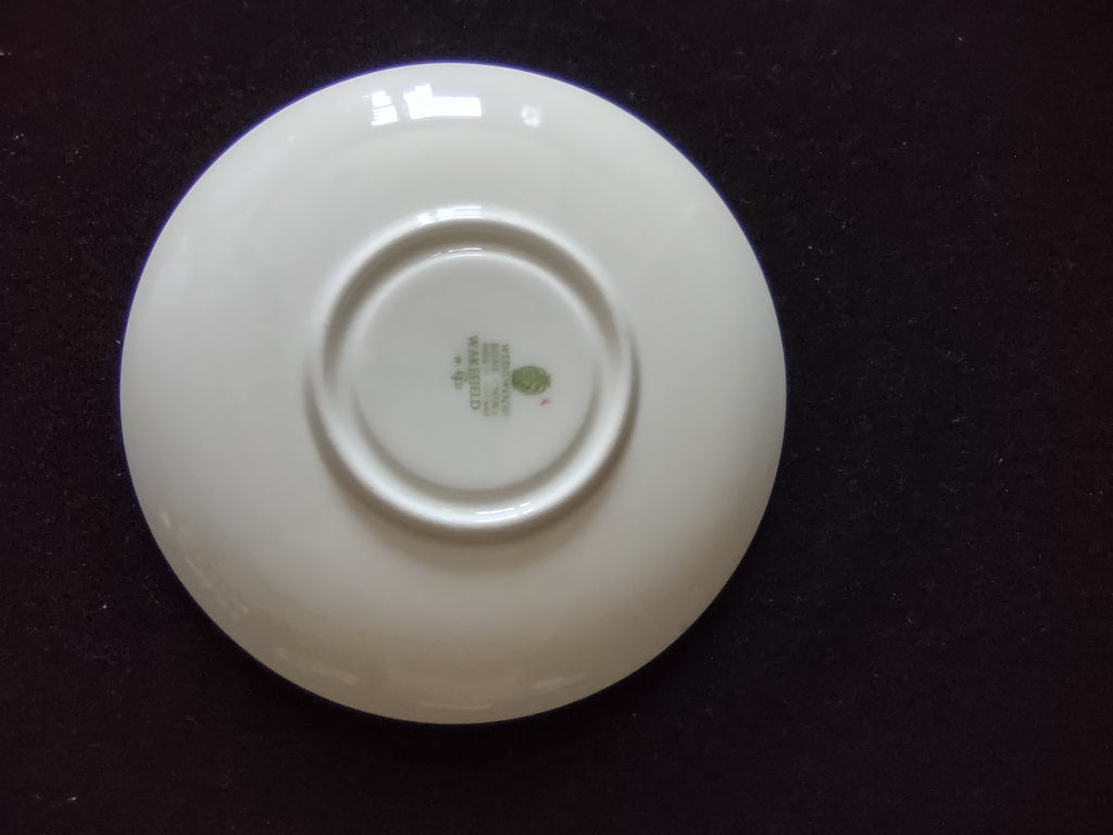 Vintage Wedgwood Wakefield Saucer Bone China England 6in [6267]