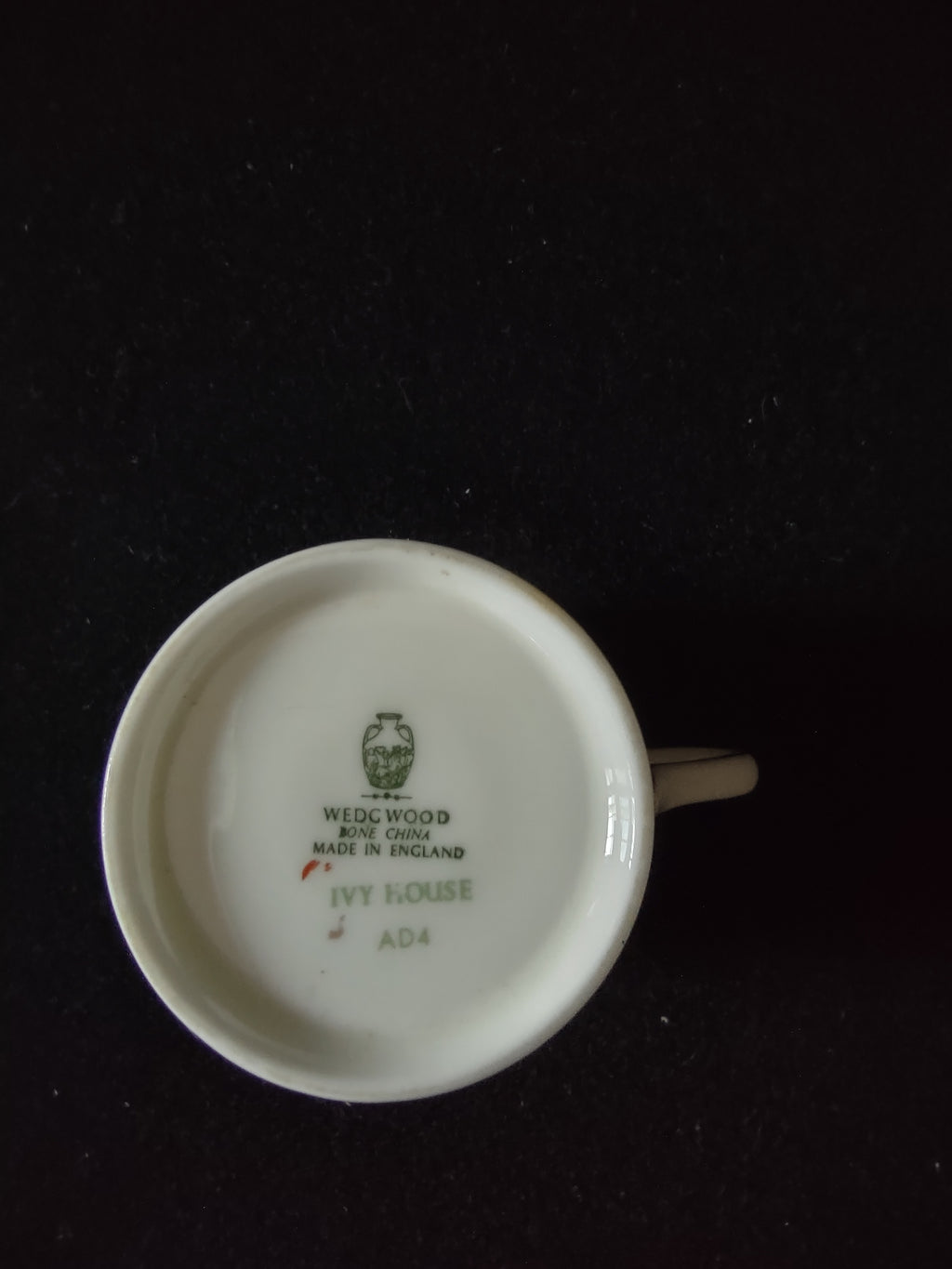 Vintage Wedgwood Ivy House Demitasse Cup Bone China Cottagecore England [6268]