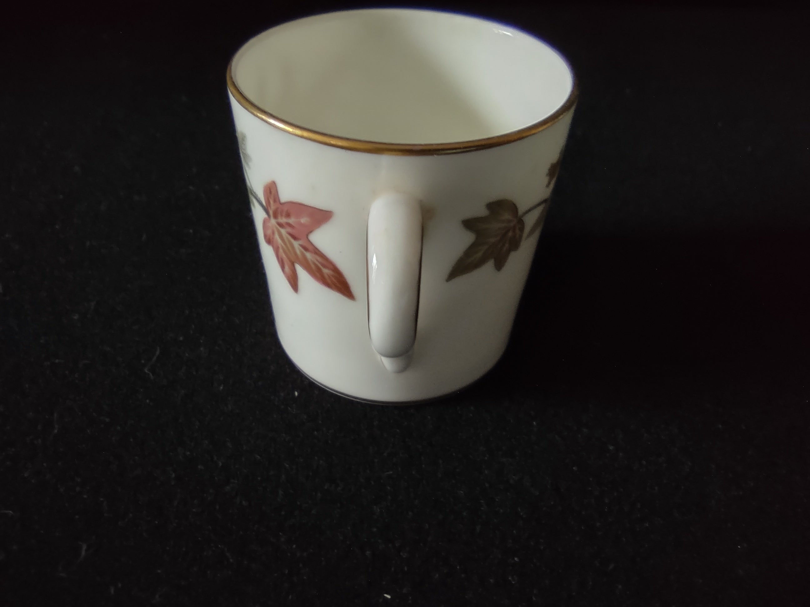 Vintage Wedgwood Ivy House Demitasse Cup Bone China Cottagecore England [6268]
