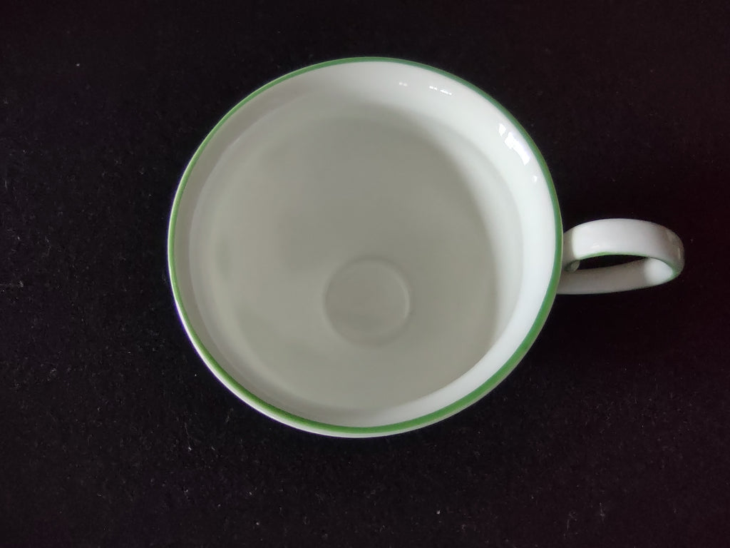 Vintage Staffordshire Butterfly Snack Plate Cup Bone China England x3 [6269]