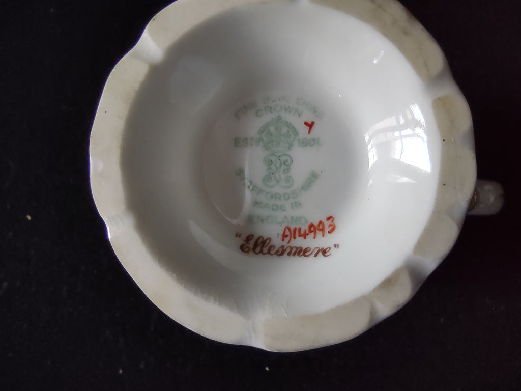 Vintage Royal Staffordshire Ellesmere Creamer Bone China England [6271]