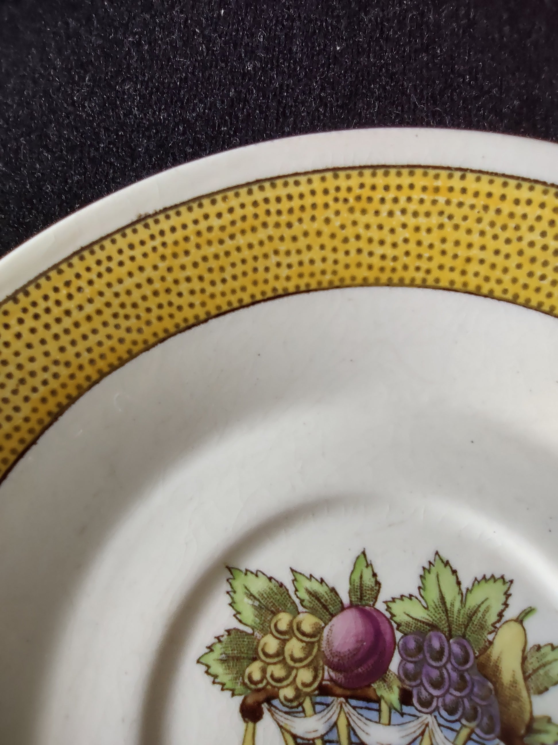 Vintage Wedgwood Directoire Demitasse Cup Saucer Set Etruria England [6274]