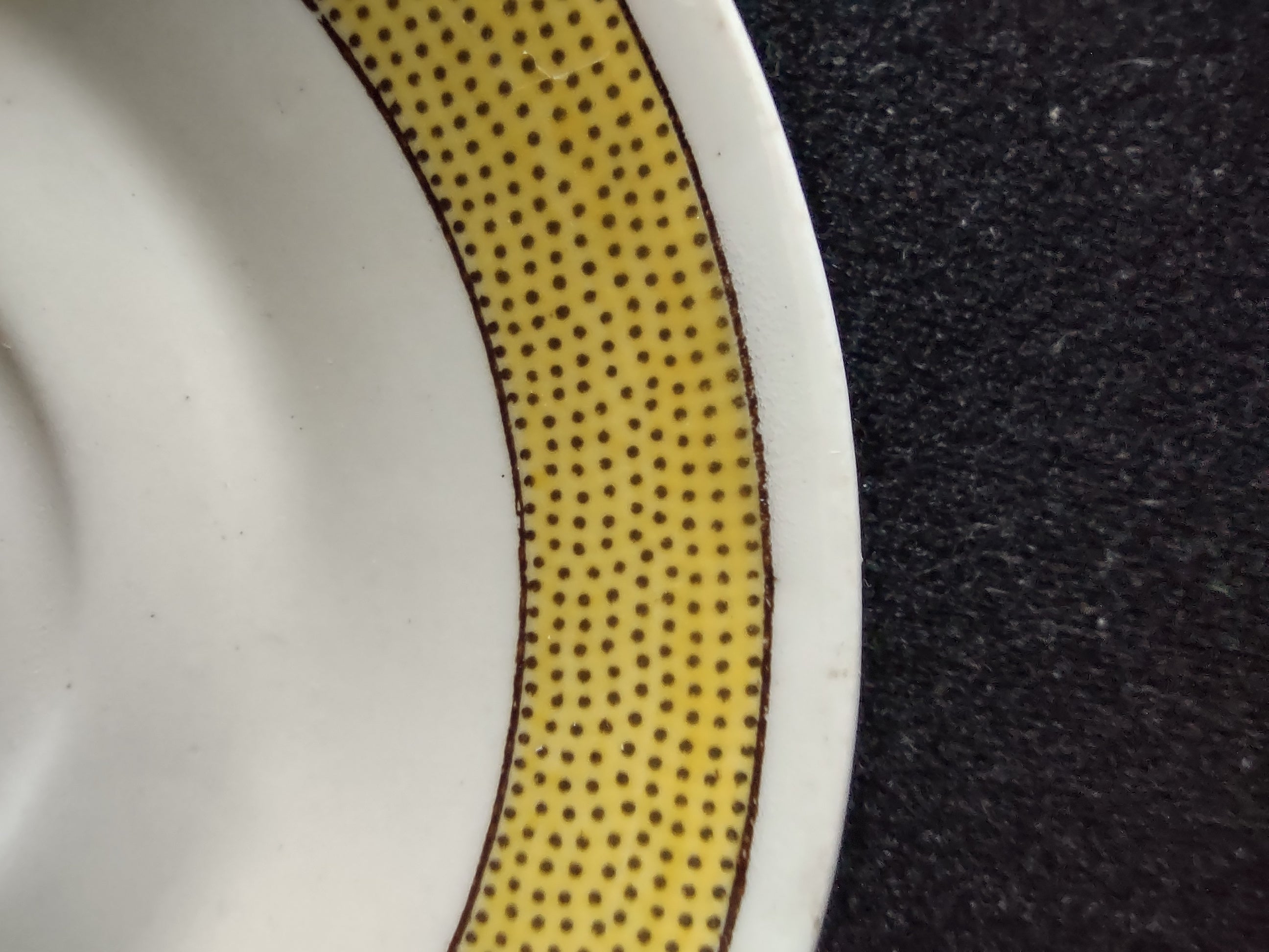 Vintage Wedgwood Directoire Demitasse Saucer Etruria England Fruit Basket [6275]