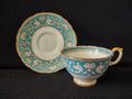 Vintage Crown Staffordshire Ellesmere Tea Cup Saucer Bone China England [6278]