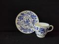 Vintage Wedgwood Avon Blue Cup Saucer Set Bone China England [6280]