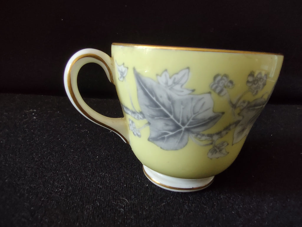 Vintage Wedgwood Josephine Demitasse Cup Saucer Bone China Set England [6281]