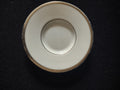 Vintage Wedgwood White Platinum Band Saucer Bone China England [6285]