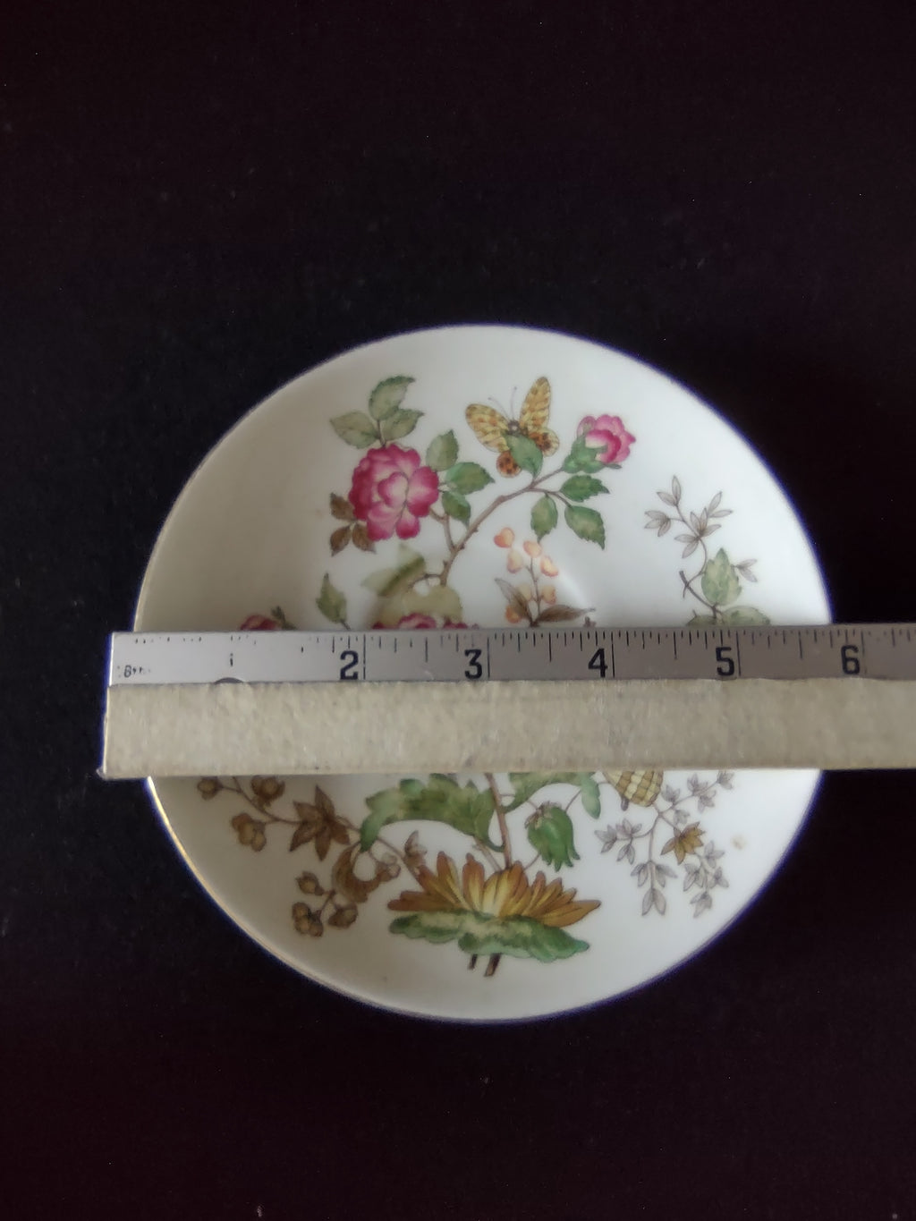 Vintage Wedgwood Charnwood Teacup Saucer Bone China England Pair [6288]