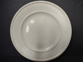 Vintage Wedgwood Edme Cream Ribbed Plate Made in England [6312]