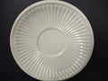 Vintage Wedgwood Edme Cream Ribbed Saucer Made in England [6313]
