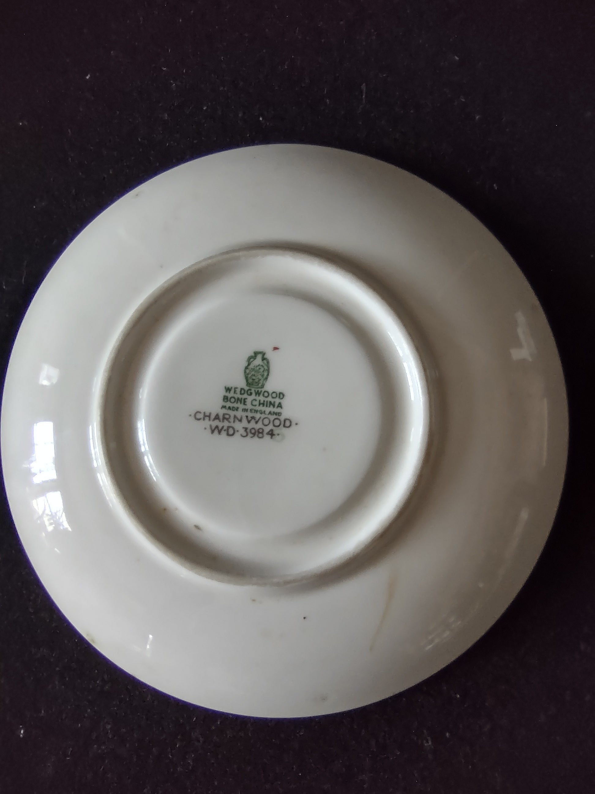 Vintage Wedgwood Charnwood Saucer Bone China England [6289]