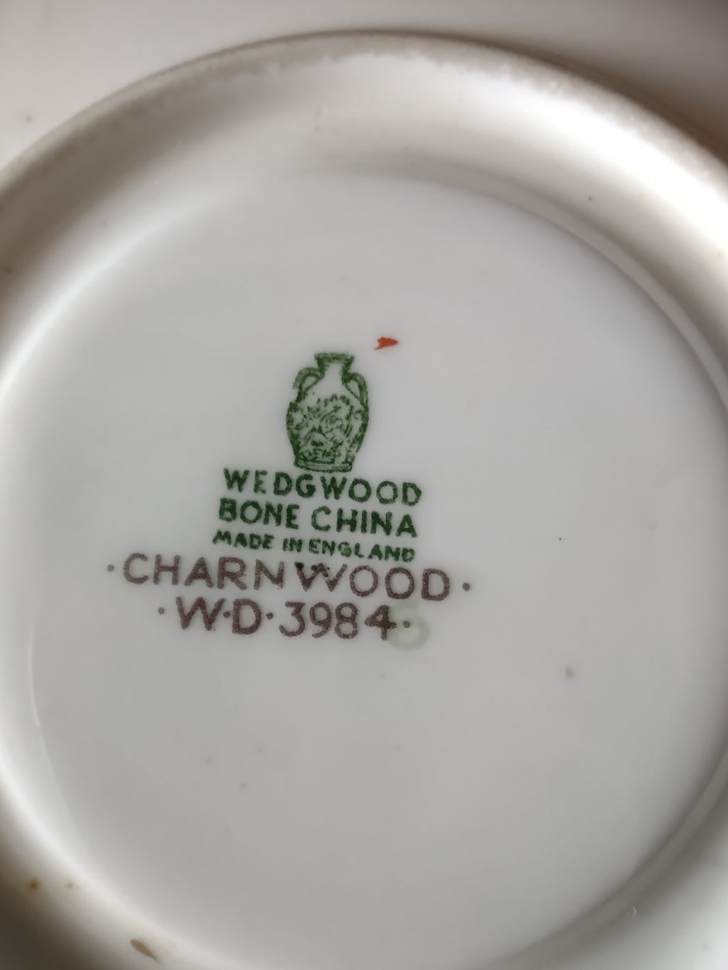 Vintage Wedgwood Charnwood Saucer Bone China England [6289]