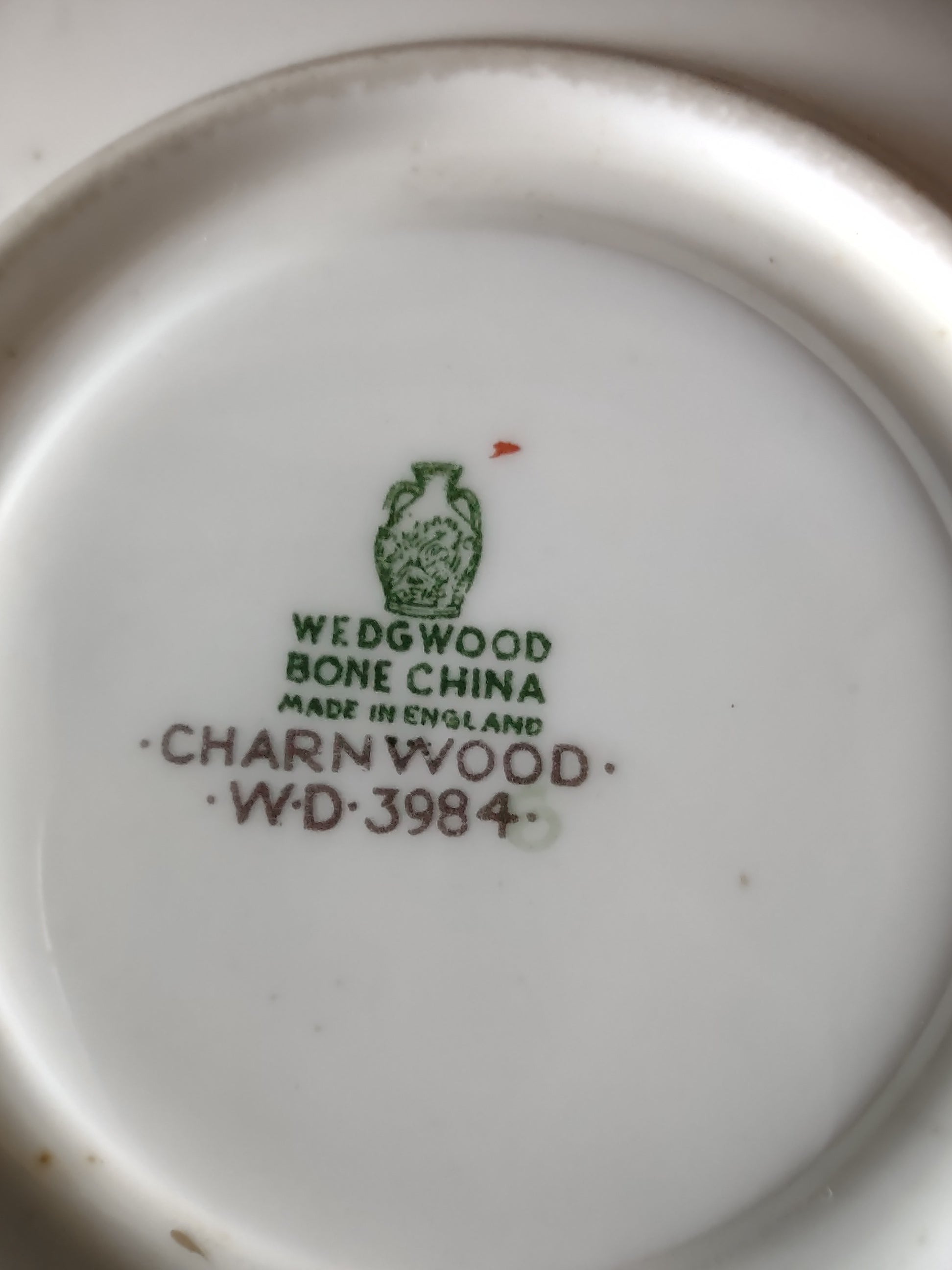 Vintage Wedgwood Charnwood Saucer Bone China England [6289]