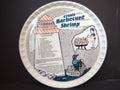Vintage Royal China Co Creole Barbecued Shrimp Recipe Plate [6338]