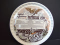 Vintage Royal China Wild Western Barbecued Ribs Recipe Plate 10" 1983 [6339]