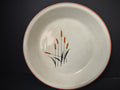 Vintage Sears Cat Tail Oven Proof Dinner Plate 9" Cattail Pattern USA [6354]