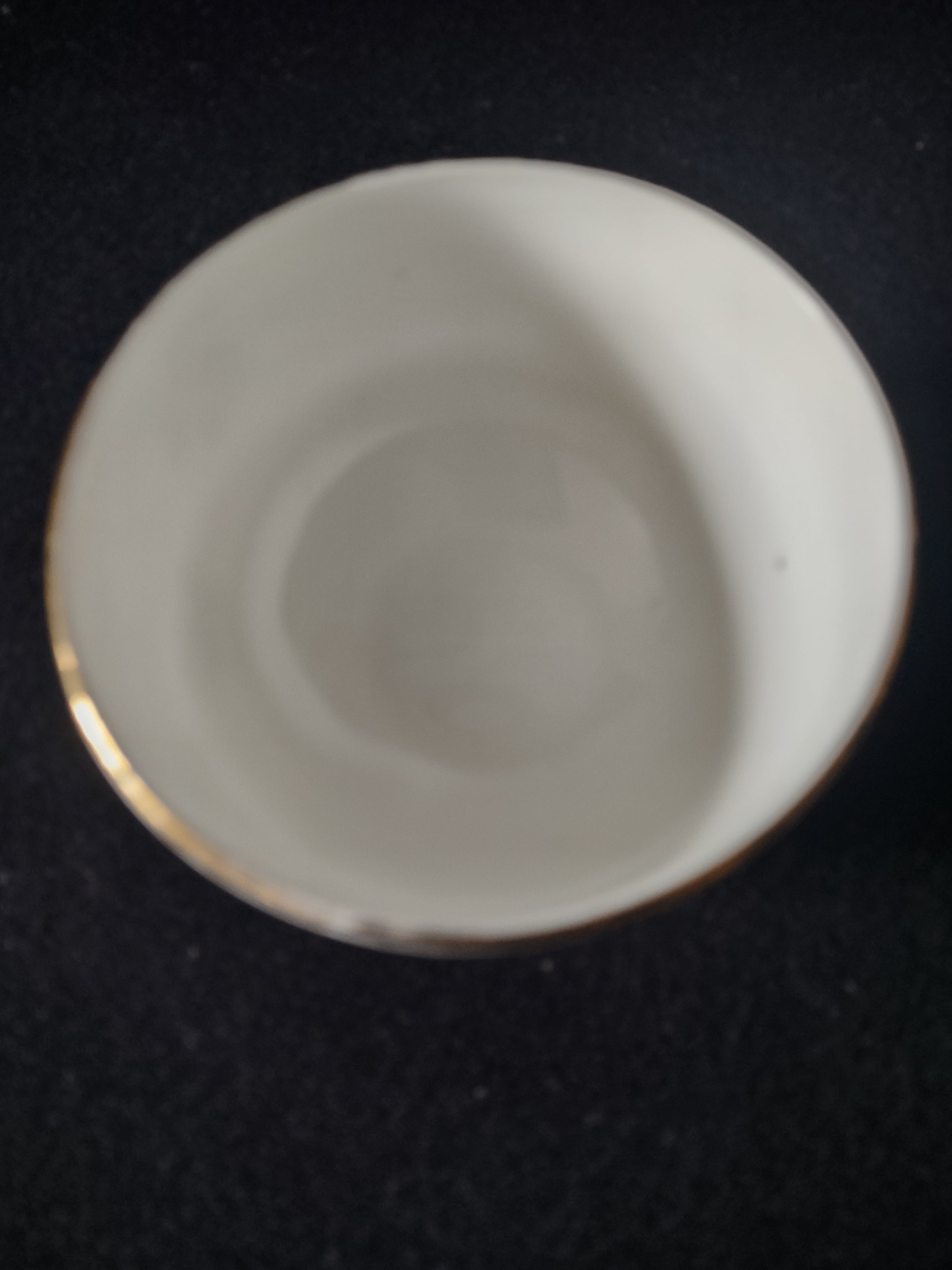 Vintage Staffordshire Rose Pansy Mini Open Sugar Bowl Bone China England [6302]