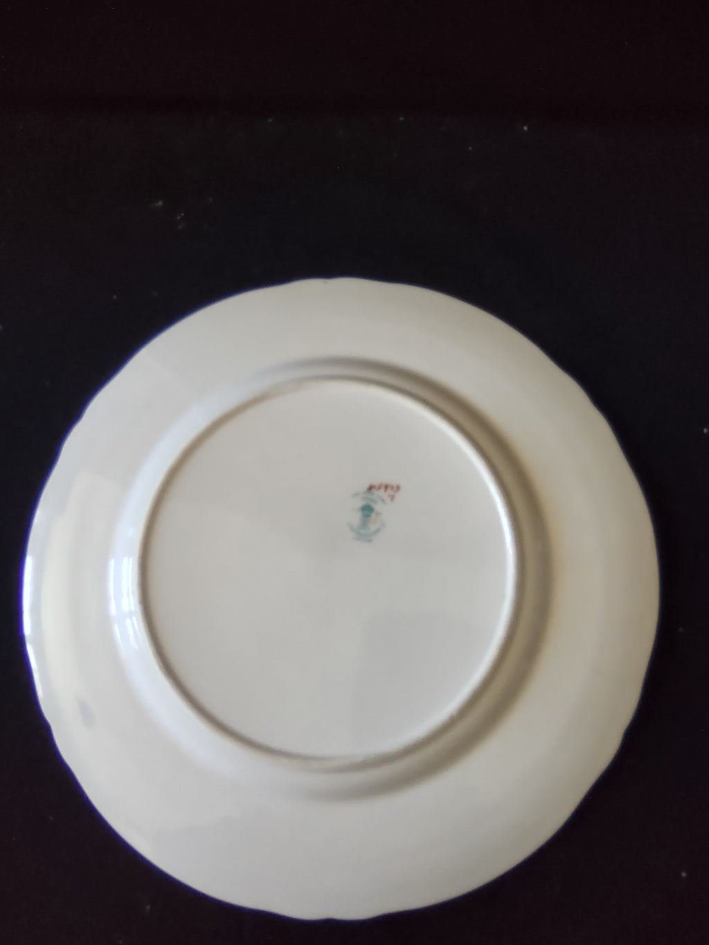 Vintage Crown Staffordshire Dinner Plate Floral Bone China England [6315]