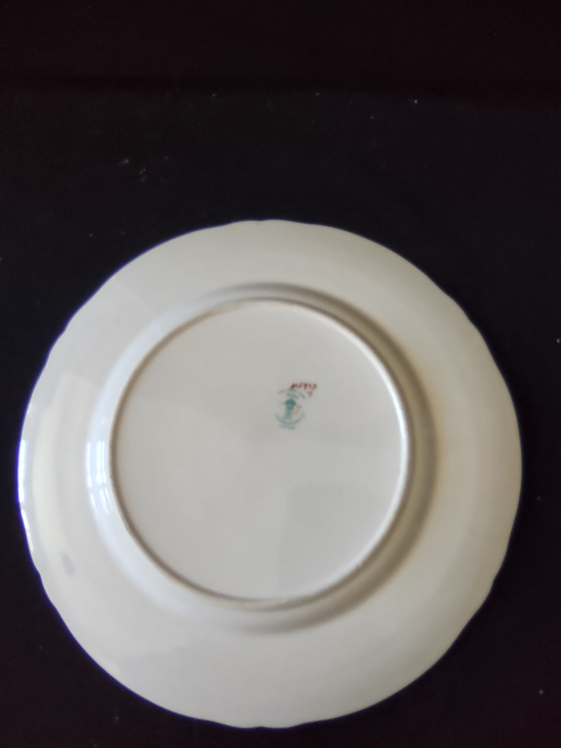 Vintage Crown Staffordshire Dinner Plate Floral Bone China England [6315]