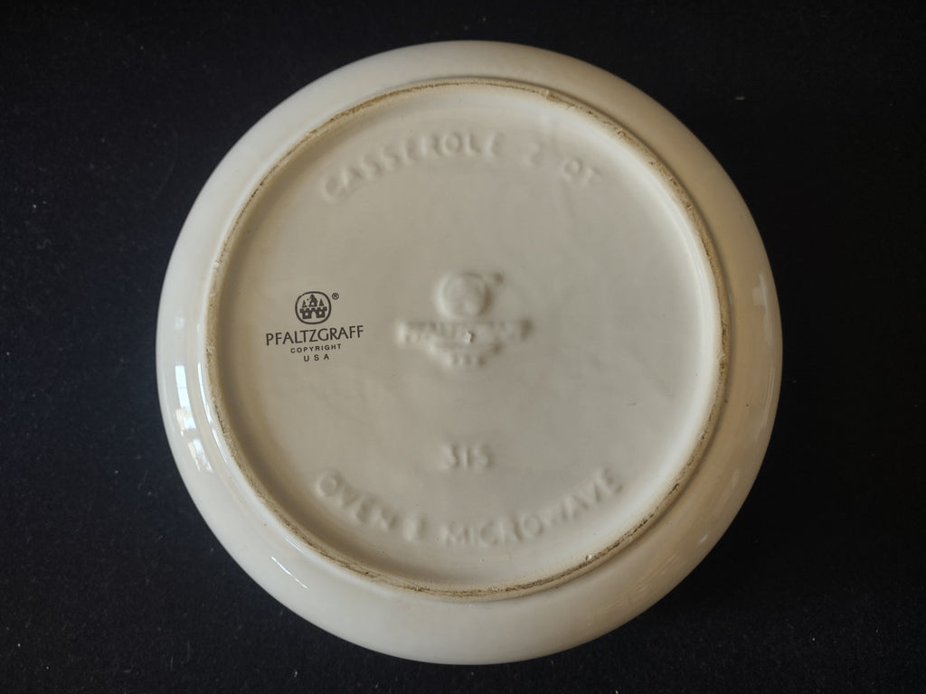 Vintage Pfaltzgraff Wyndham 2 Qt Casserole Stoneware NO LID Cottagecore [6320]