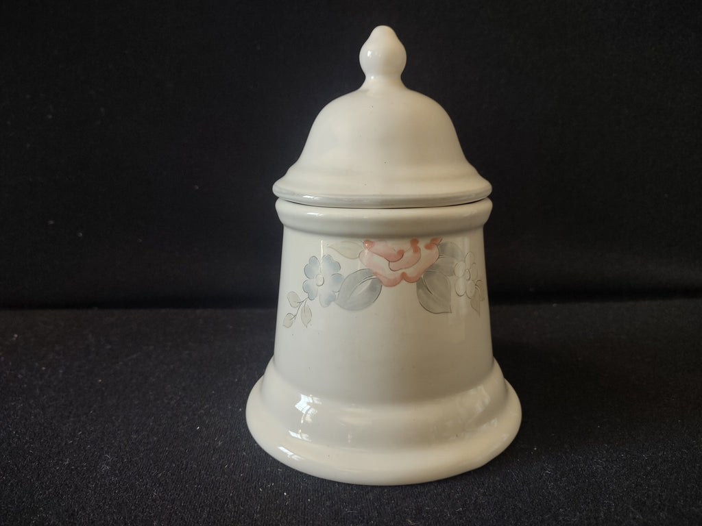 Vintage Pfaltzgraff Wyndham Sugar Bowl With Lid Ceramic Cottagecore [6322]