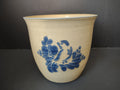 Vintage Pfaltzgraff Village Blue Floral Stoneware 2 Qt Canister IMPERFECT [6365]