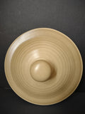 Vintage Pfaltzgraff Village Cream Stoneware Canister Lid Only Mold 502 [6367]