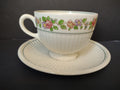 Vintage Wedgwood Belmar Barlaston England Cup Saucer Set [6377]