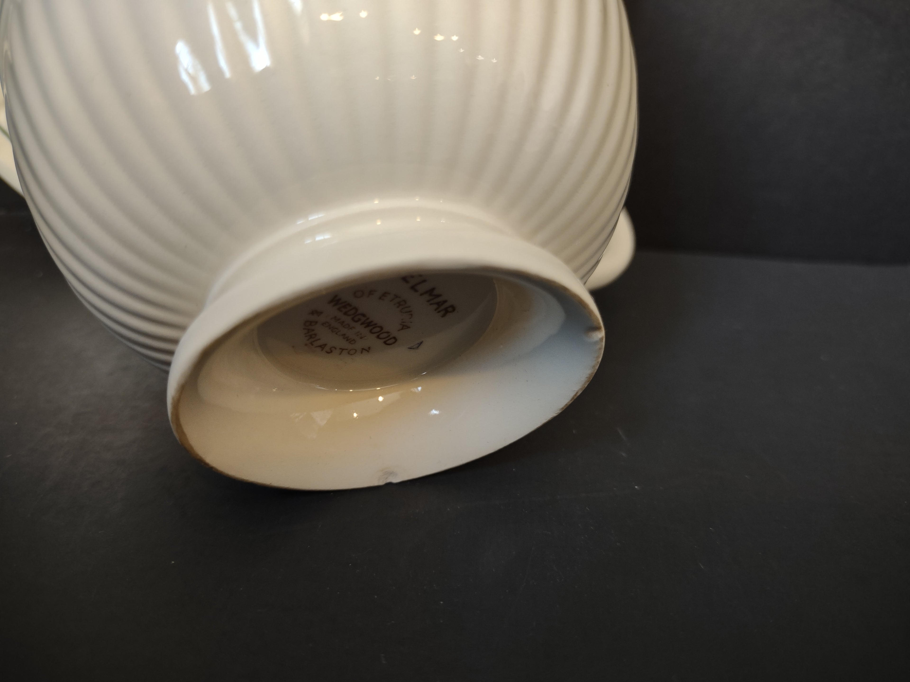 Vintage Wedgwood Belmar Barlaston England Cup Saucer Set [6377]
