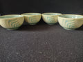 Vintage Pfaltzgraff Garden of Eden Small Bowls Celadon Green Set of 4 [6332]