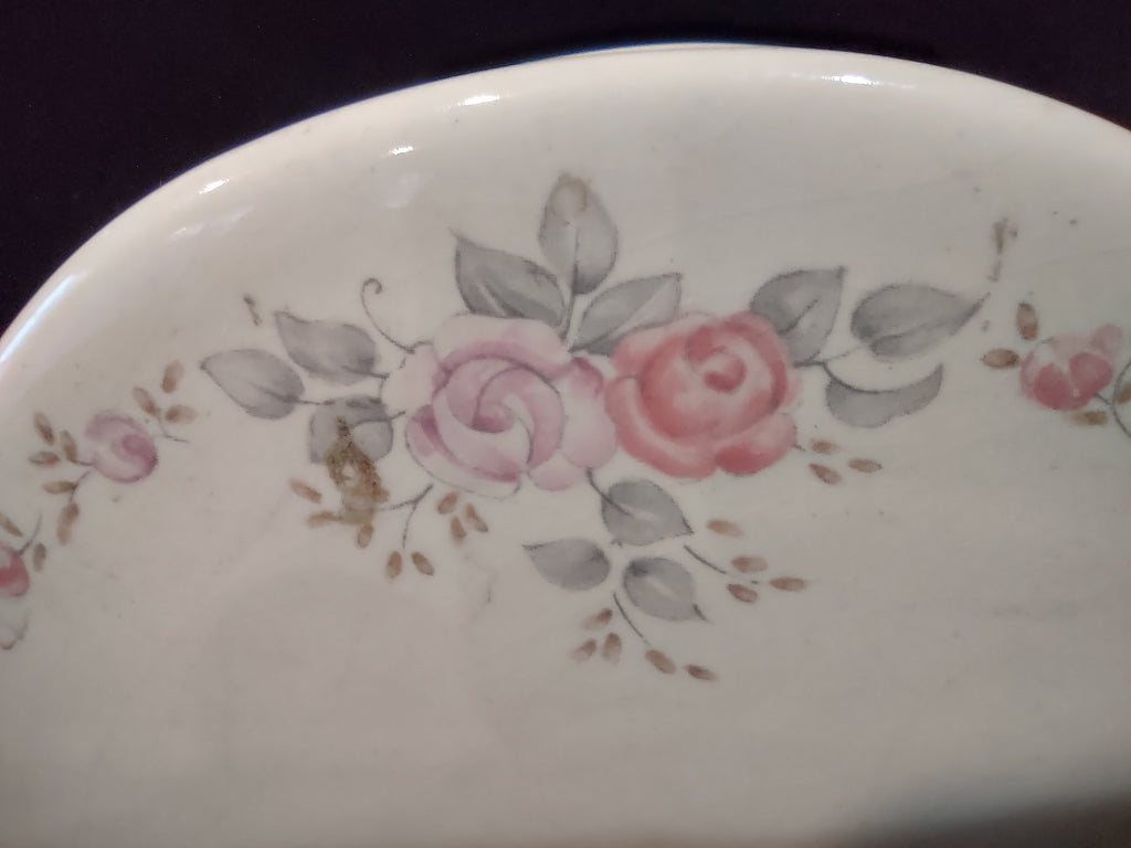 Vintage Pfaltzgraff Trousseau Napkin Holder Ceramic Cottagecore [6334]