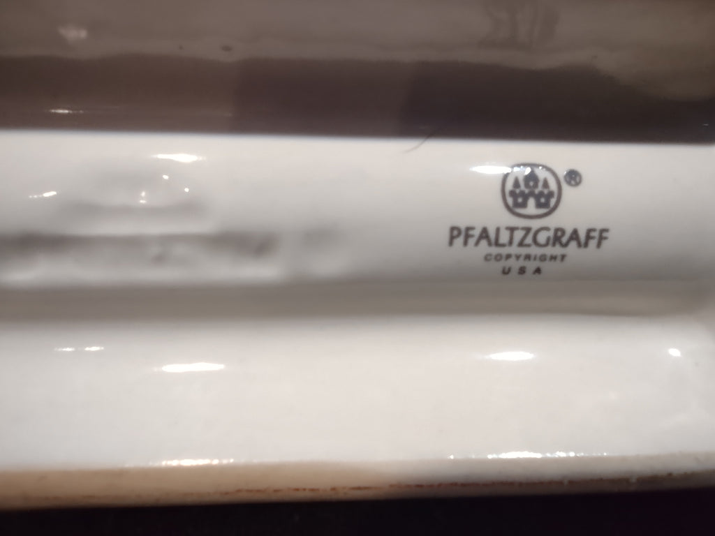 Vintage Pfaltzgraff Trousseau Napkin Holder Ceramic Cottagecore [6334]