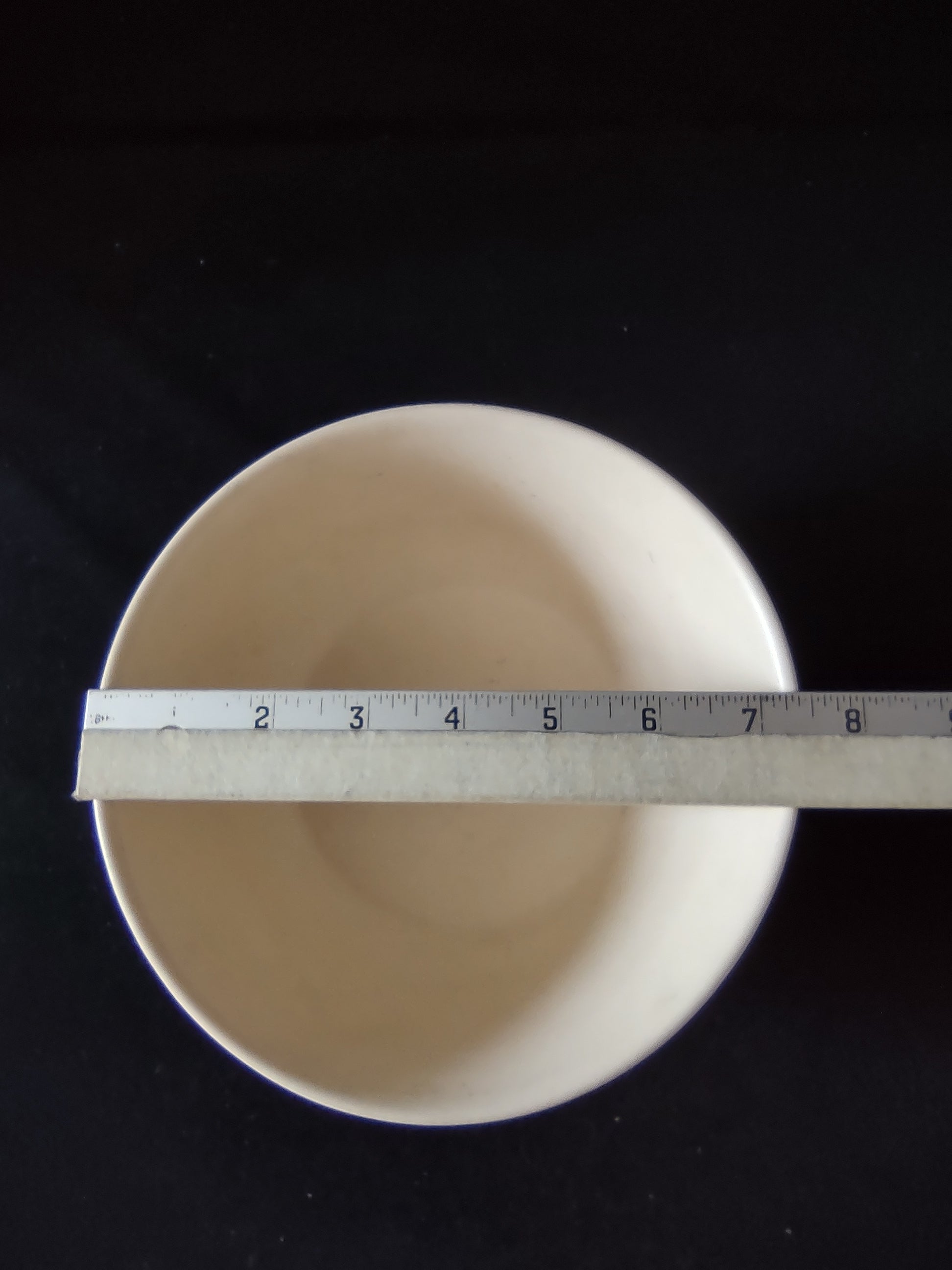 Vintage Pfaltzgraff Remembrance Bowl Cream Embossed Basket Weave Pink Rose 6" [6388]