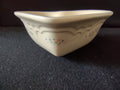 Vintage Pfaltzgraff Remembrance Heart Dish Trinket Bowl Floral Pink Cream [6389]