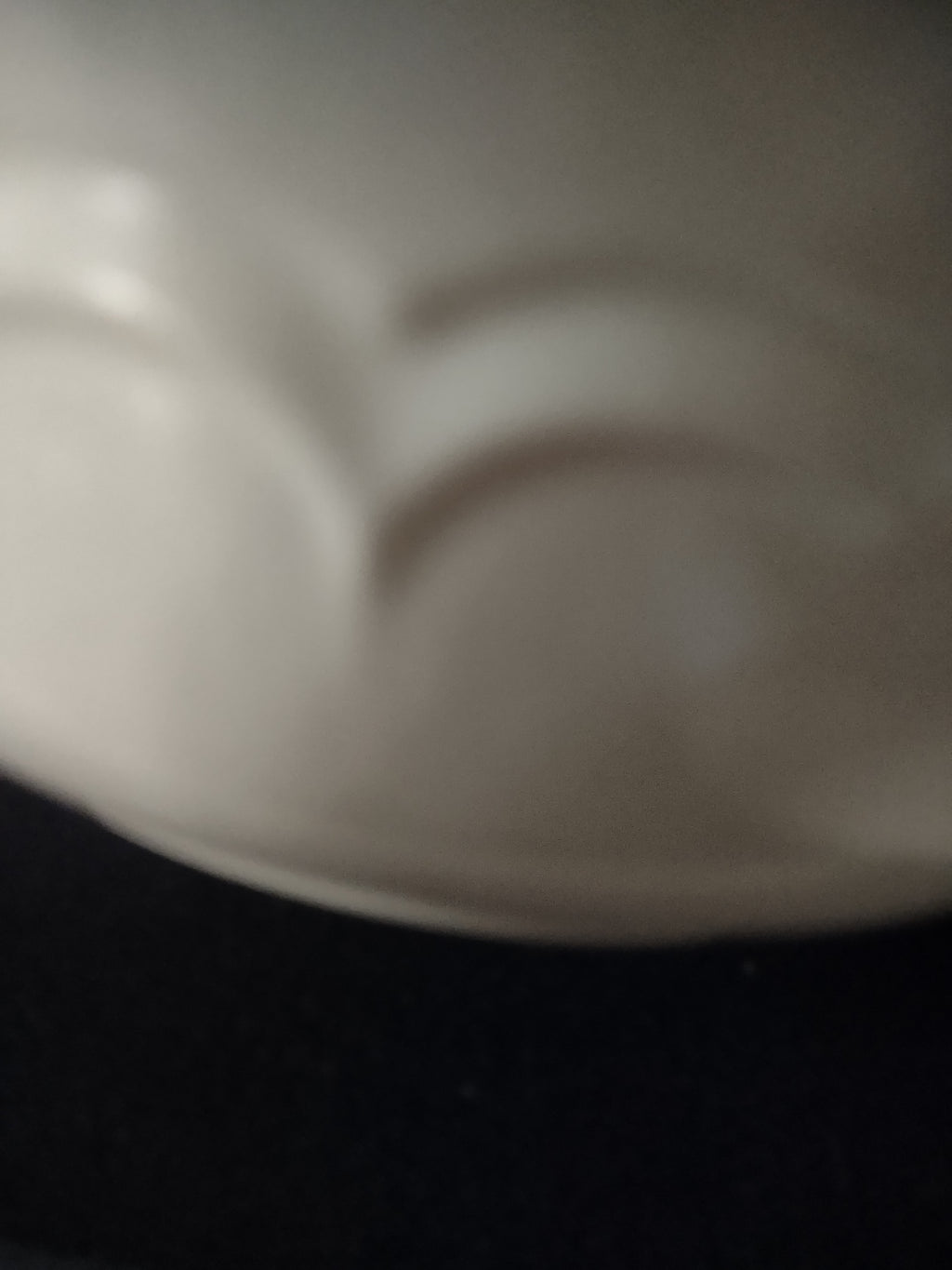 Vintage Pfaltzgraff Tea Rose Serving Bowl Pink & Blue Floral Cream [6399]
