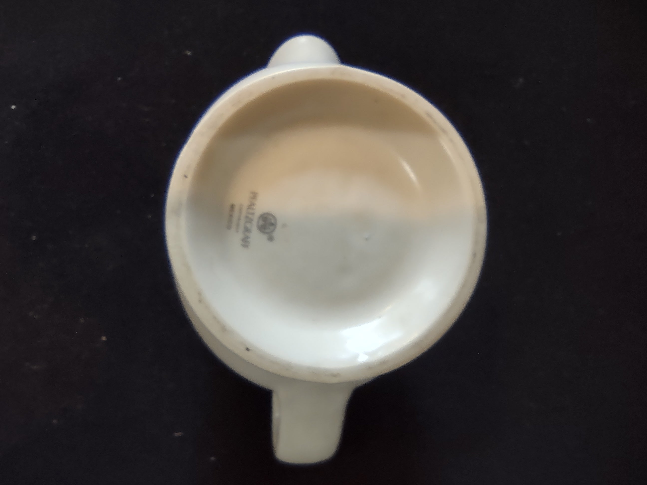 Vintage Pfaltzgraff Tea Rose Gravy Boat Pink Floral Gray Footed [6403]