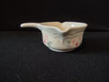 Vintage Pfaltzgraff Tea Rose Gravy Ladle Spoon Pink Floral Cream [6404]