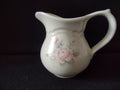 Vintage Pfaltzgraff Tea Rose Creamer Pitcher Pink Roses Cream Stoneware [6406]