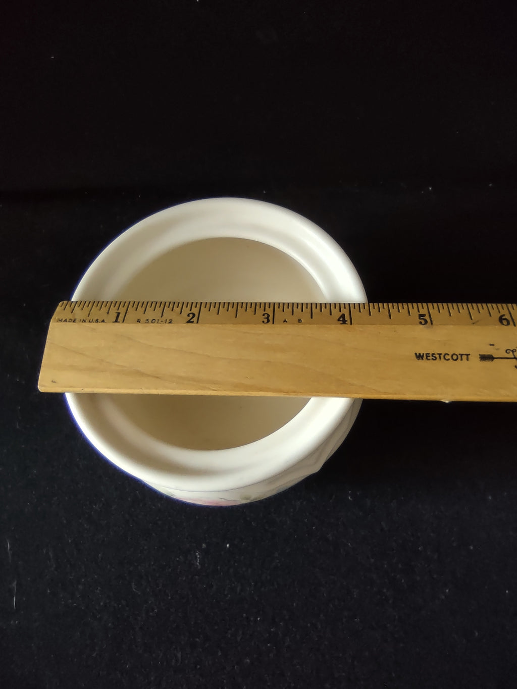 Vintage Pfaltzgraff Tea Rose Lidded Sugar Bowl Canister [6408]