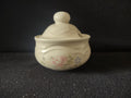 Vintage Pfaltzgraff Tea Rose Lidded Sugar Bowl Pink Floral [6409]
