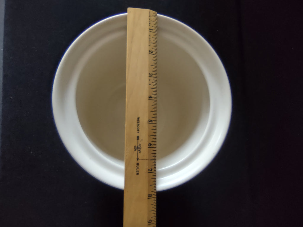 Vintage Pfaltzgraff Tea Rose Canister Pink Blue Floral Stoneware USA [6410]