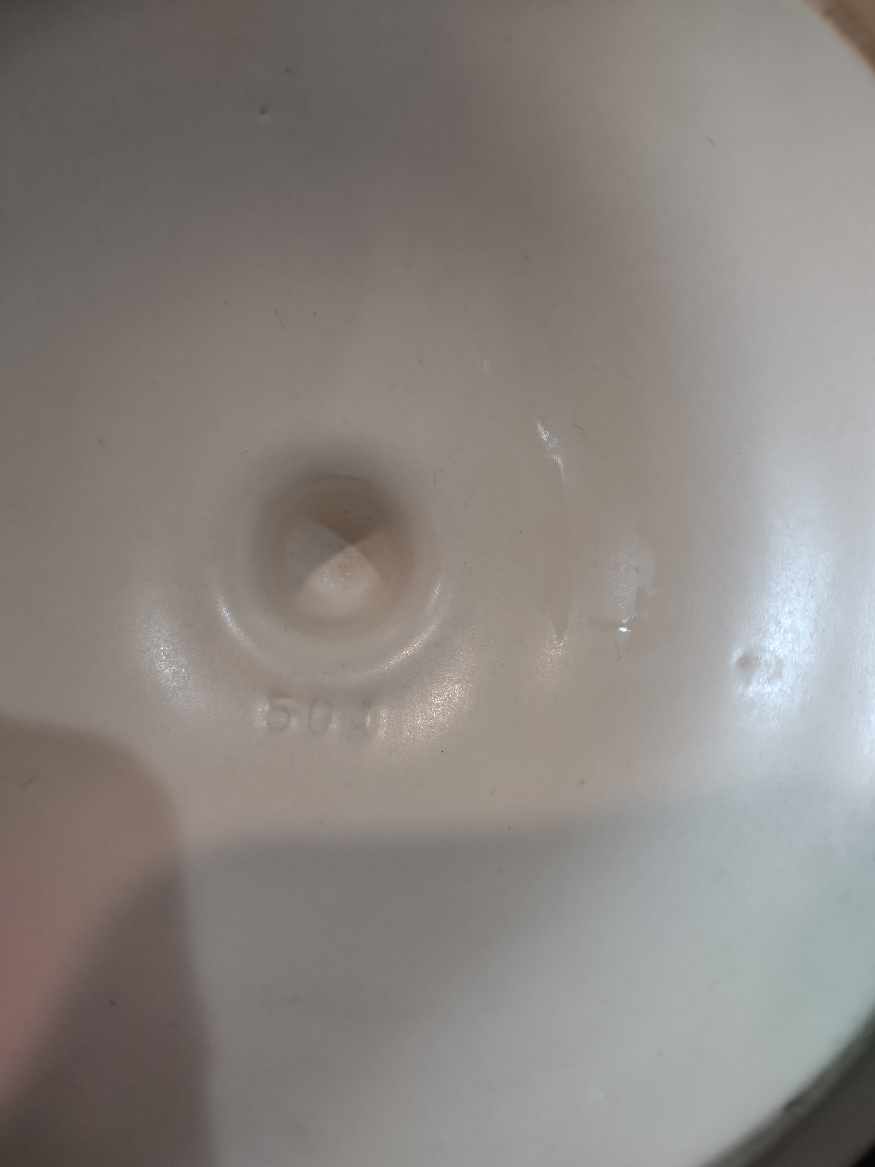 Vintage Pfaltzgraff 504 Cream Ceramic Replacement Lid Knob Finial [6412]