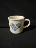 Vintage Pfaltzgraff Yorktowne Blue Floral Coffee Mug Made in China [6417]