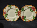 Vintage Franciscan Apple Small Plates Set of 2 Made in California 6 In [6432]